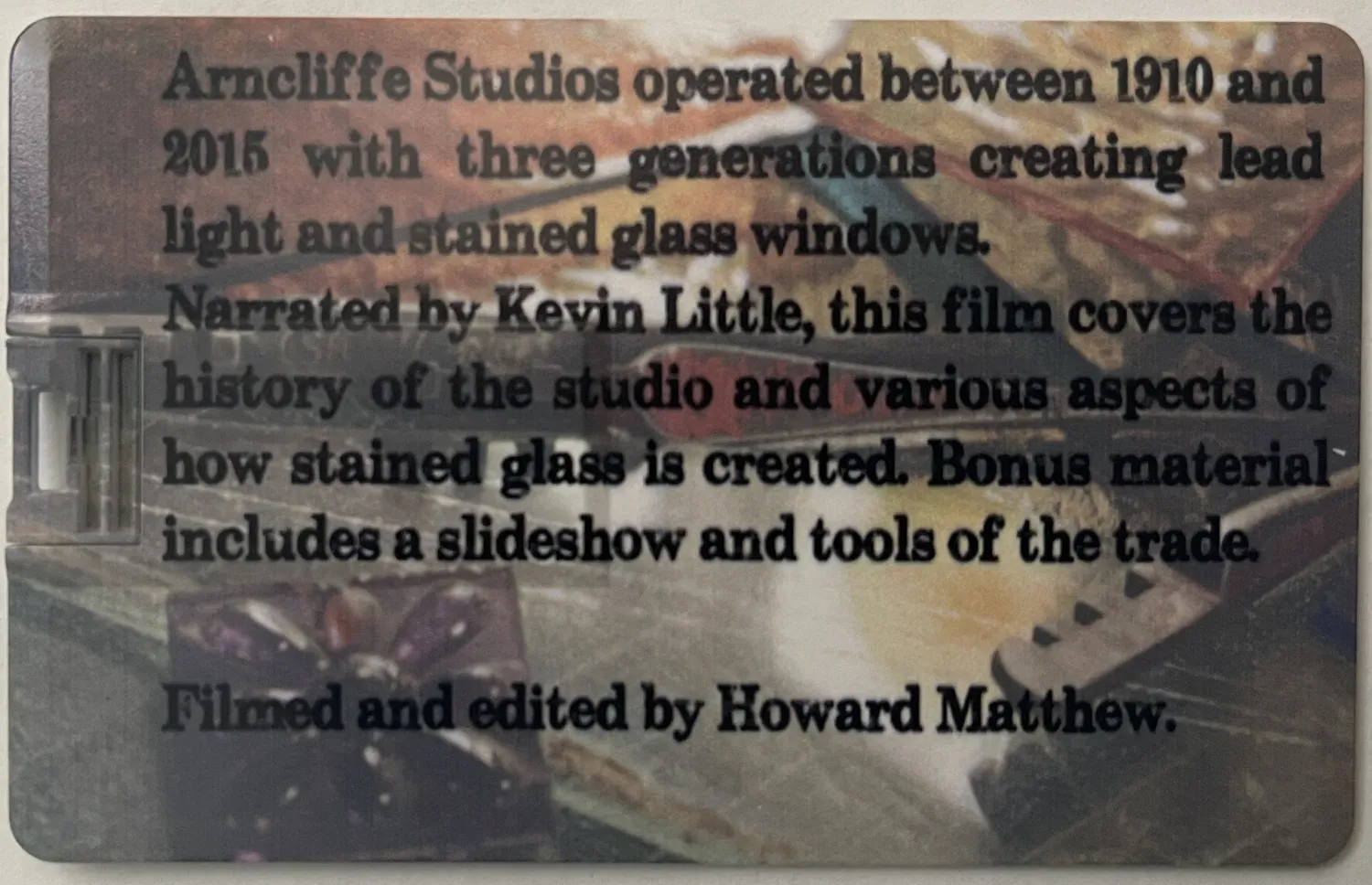 (USB) Luminary: Kevin Little, third-generation stained glass artist and restorer - Image 9